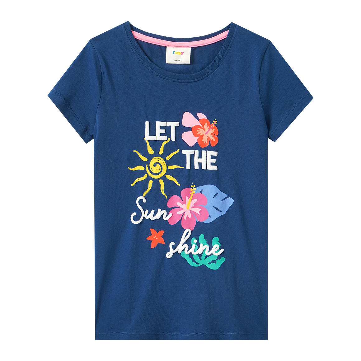 Mädchen T-Shirt mit Front-Print