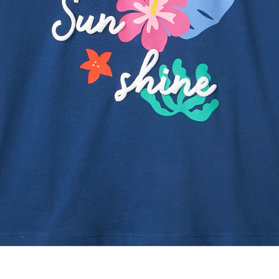 Mädchen T-Shirt mit Front-Print