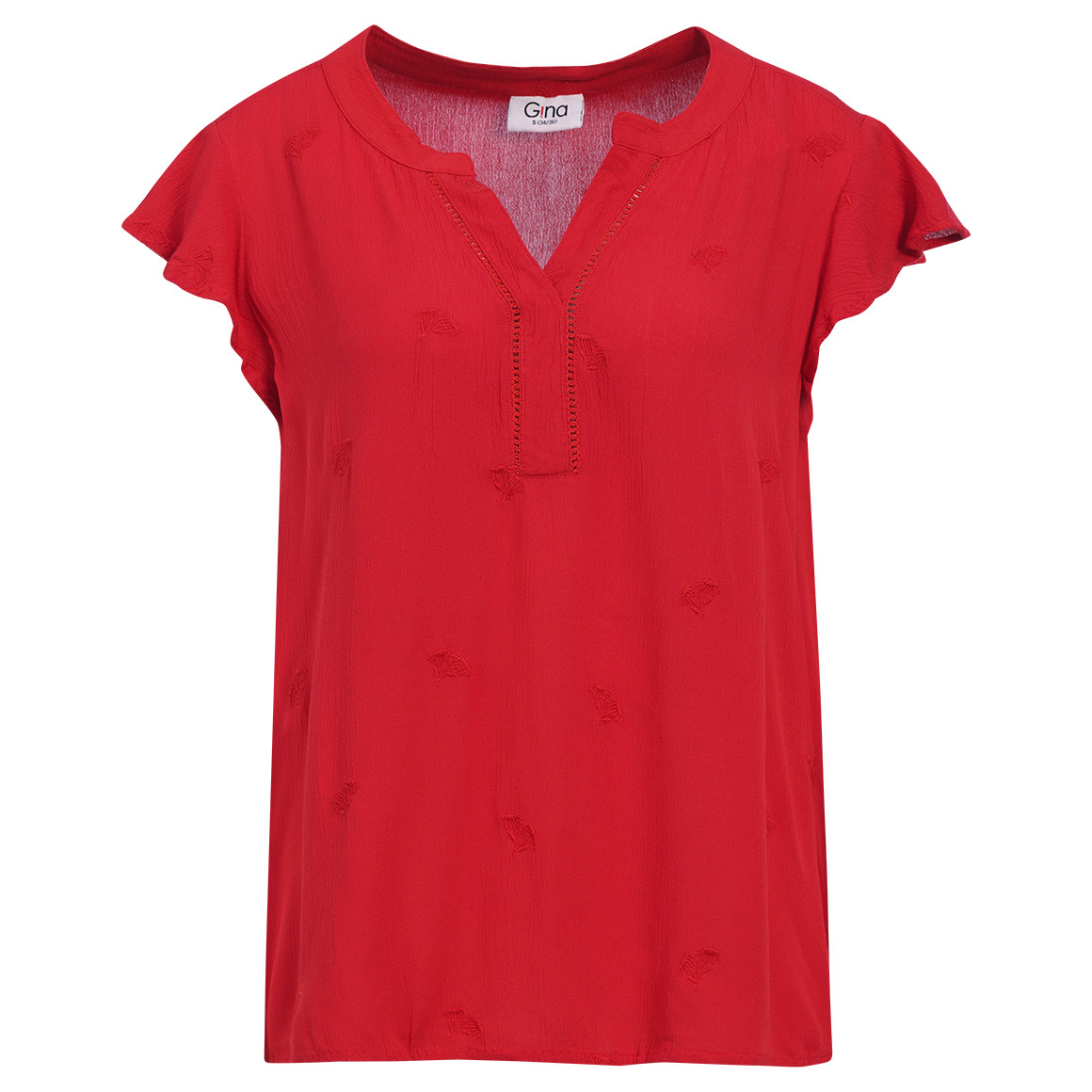 Damen Bluse mit Stickerei