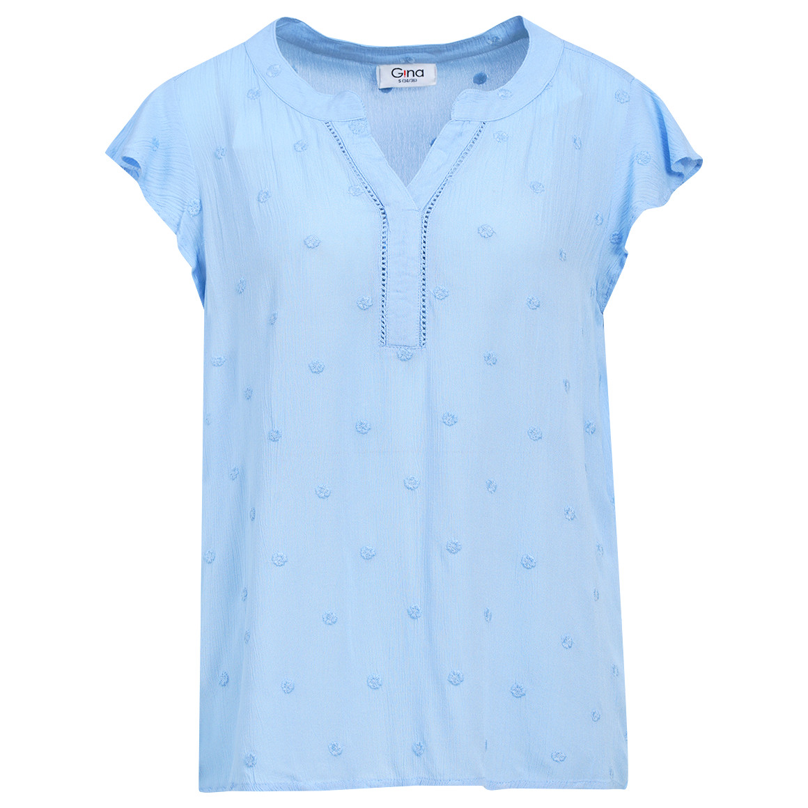 Damen Bluse mit Stickerei