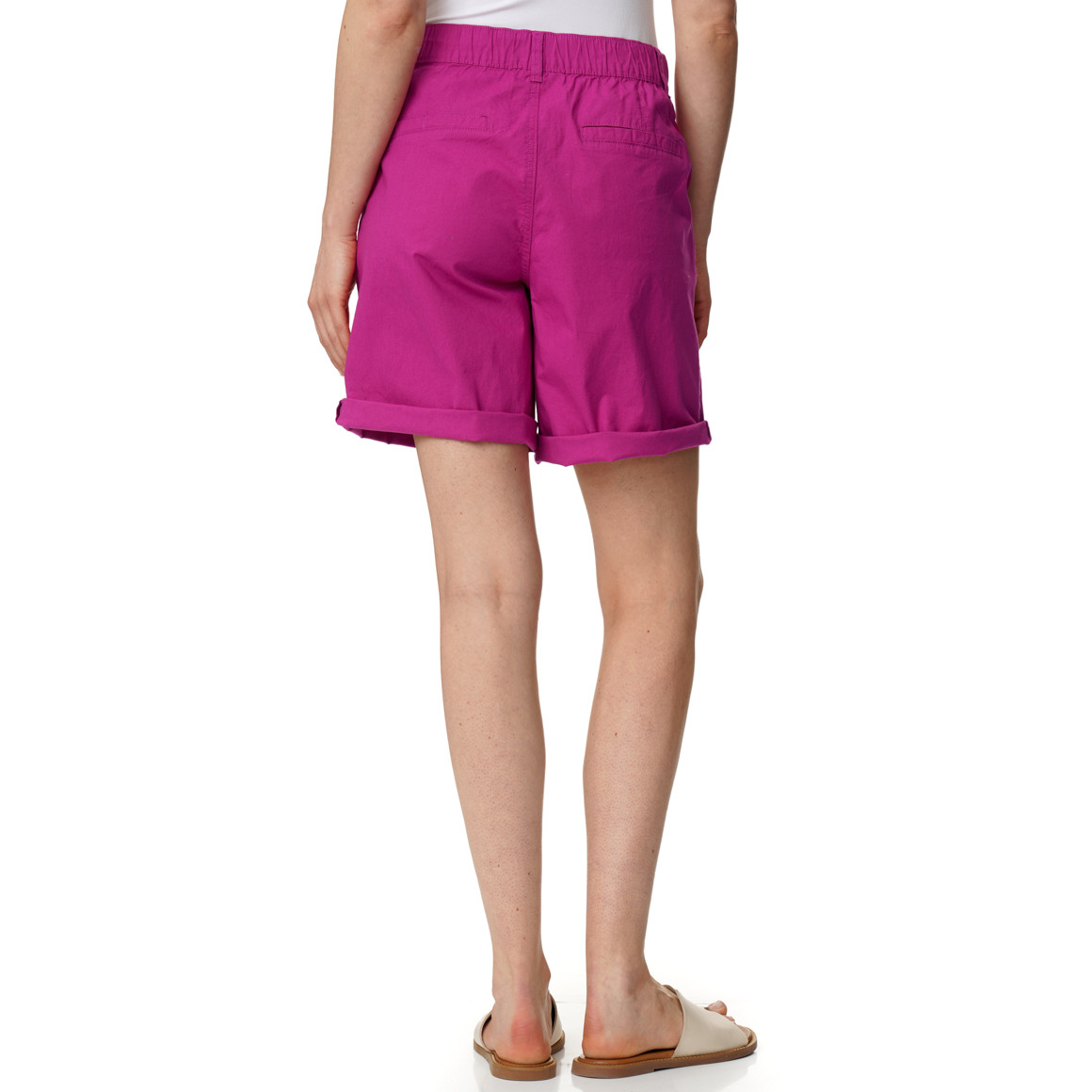 Damen Bermuda-Shorts unifarben
