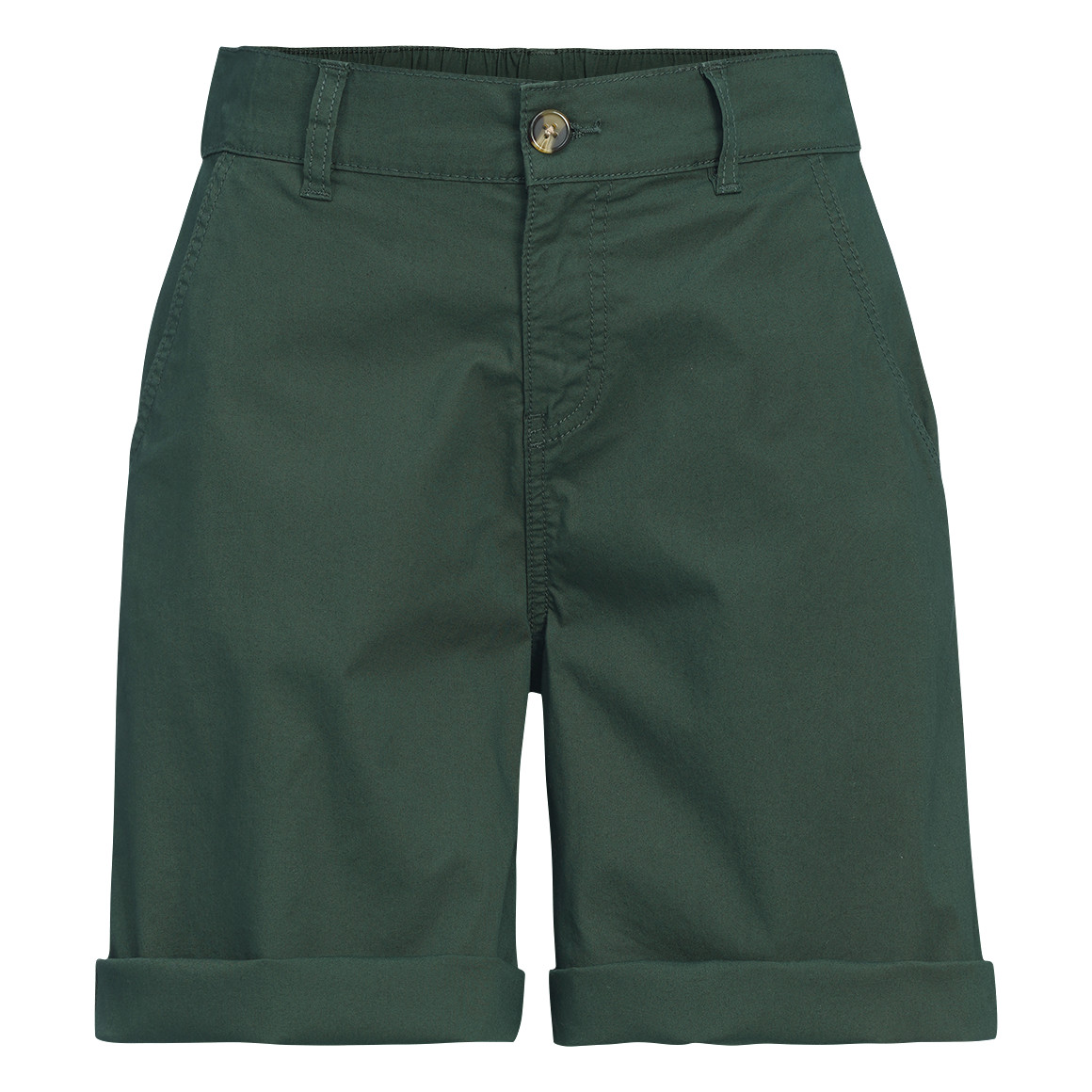 Damen Bermuda-Shorts unifarben