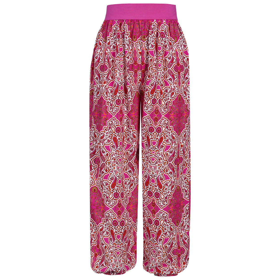 Damen Haremshose mit Allover-Muster