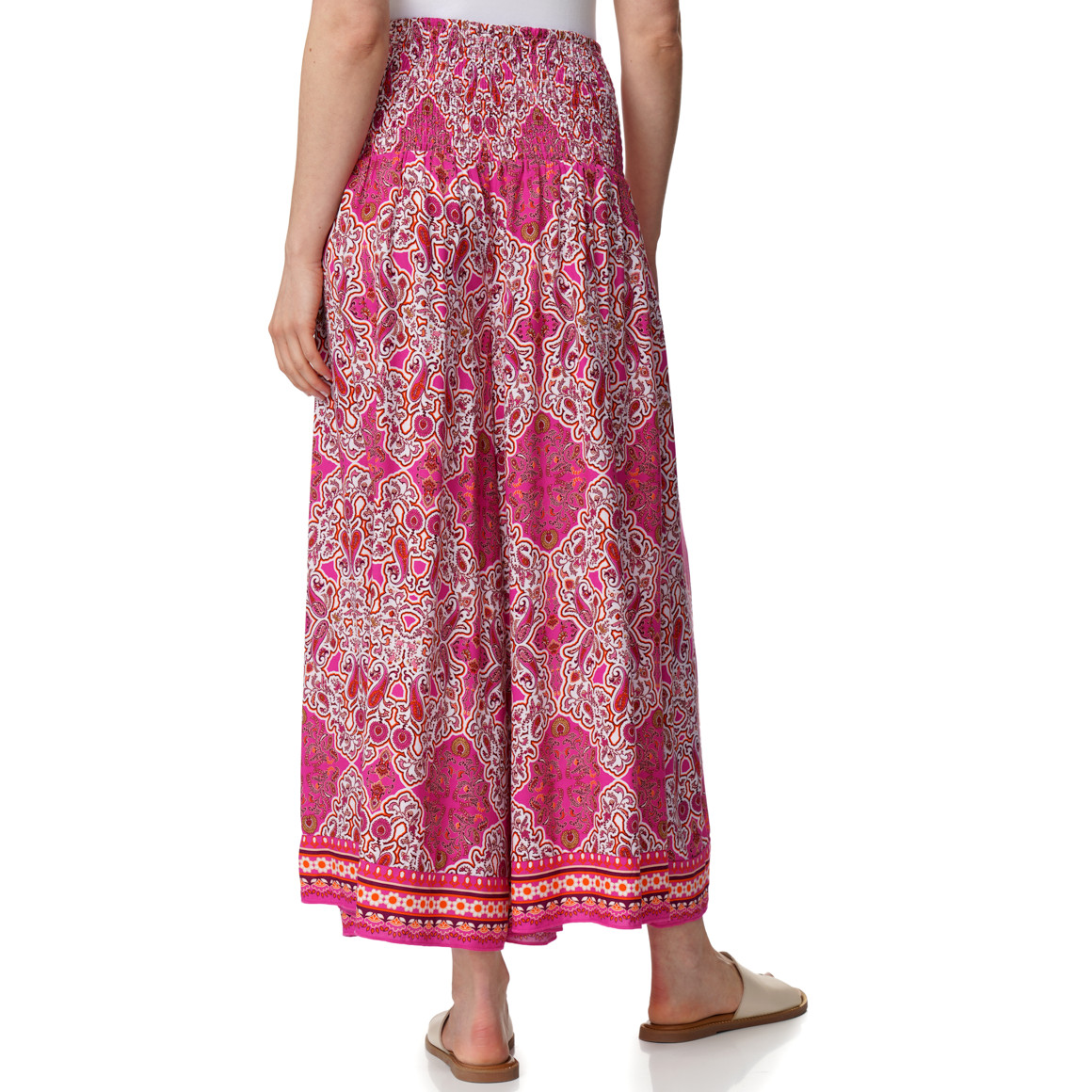 Damen Hose mit weitem Bein