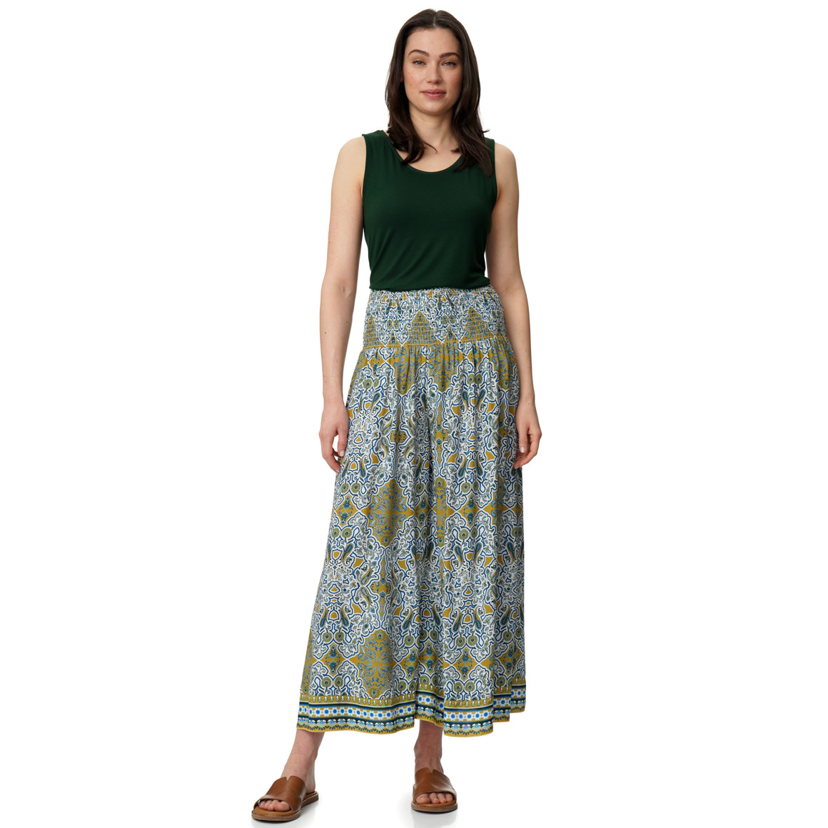 Damen Hose mit weitem Bein