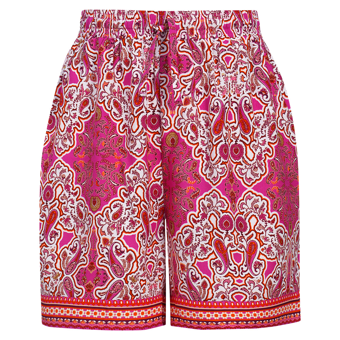 Damen Shorts mit Allover-Muster