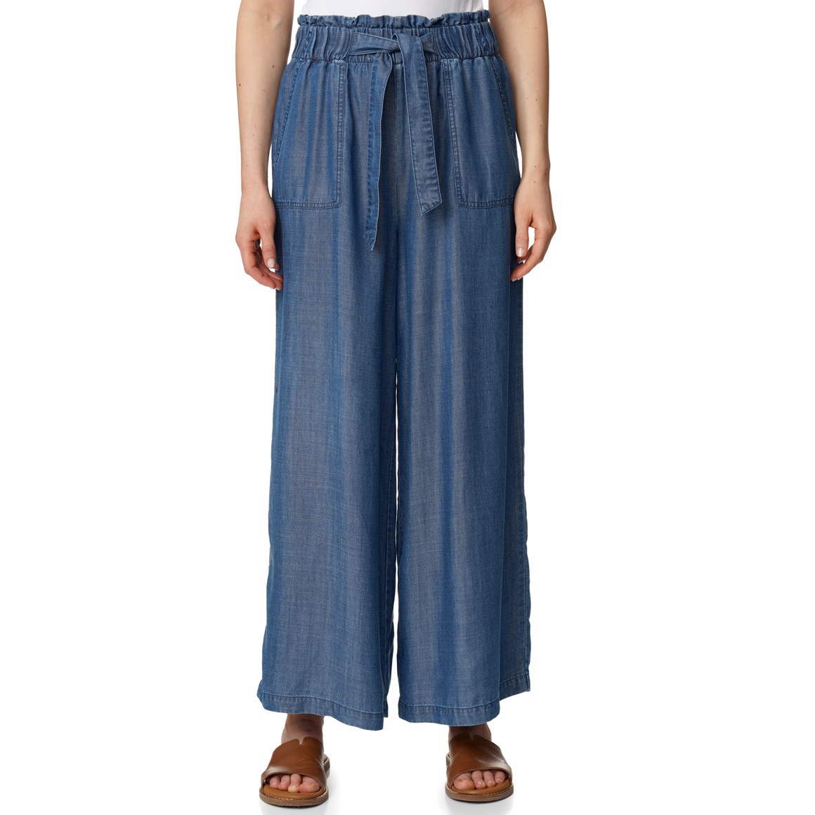 Damesbroek in denimlook