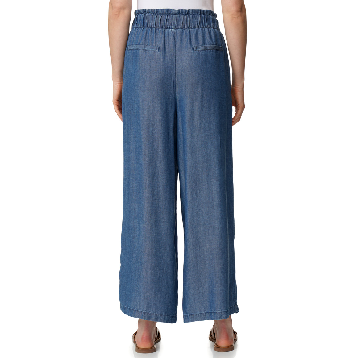Damesbroek in denimlook