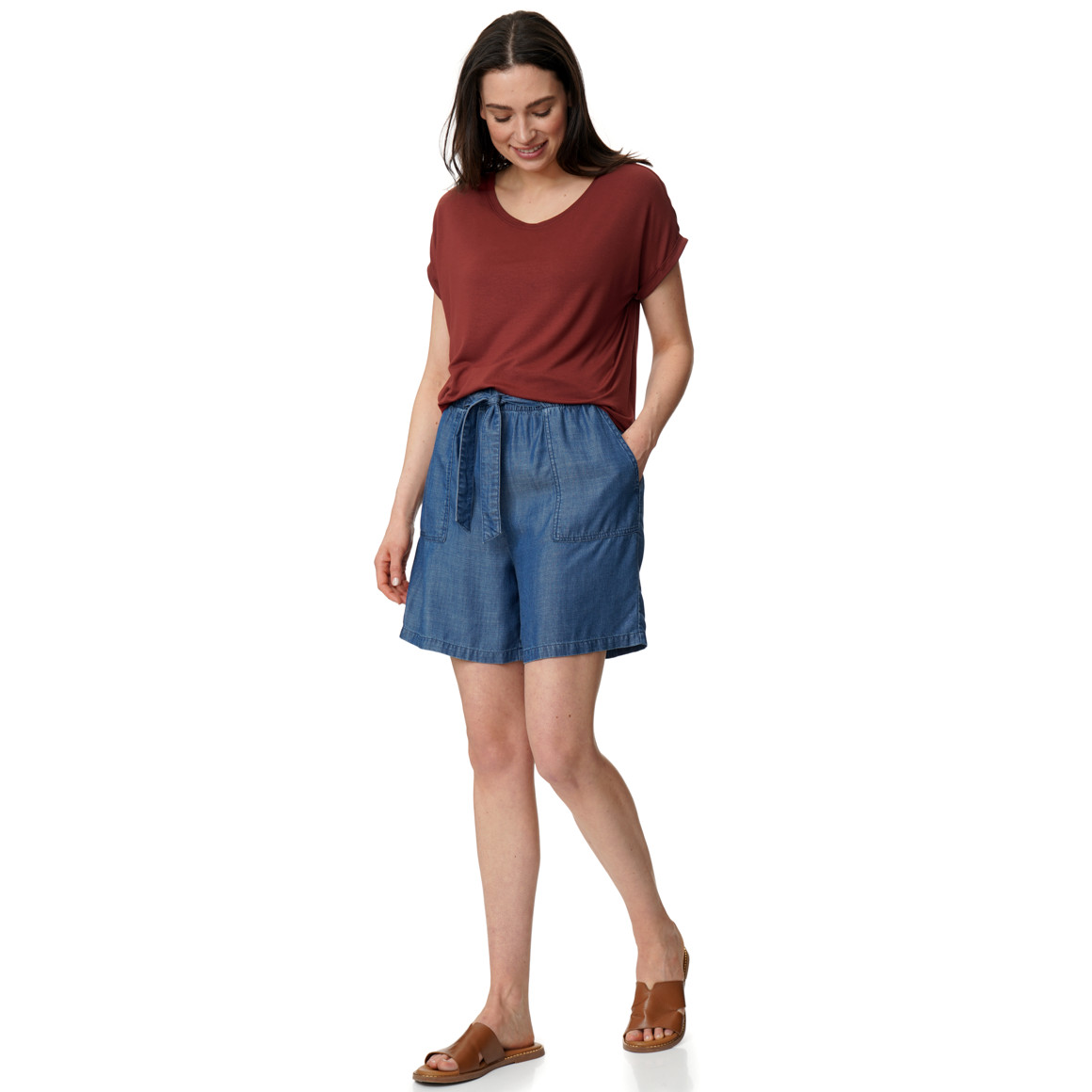 Damen T-Shirt mit Viskose