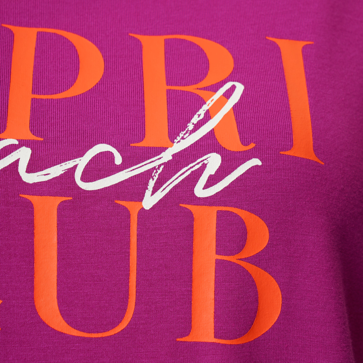 Dames-T-shirt met letteropdruk