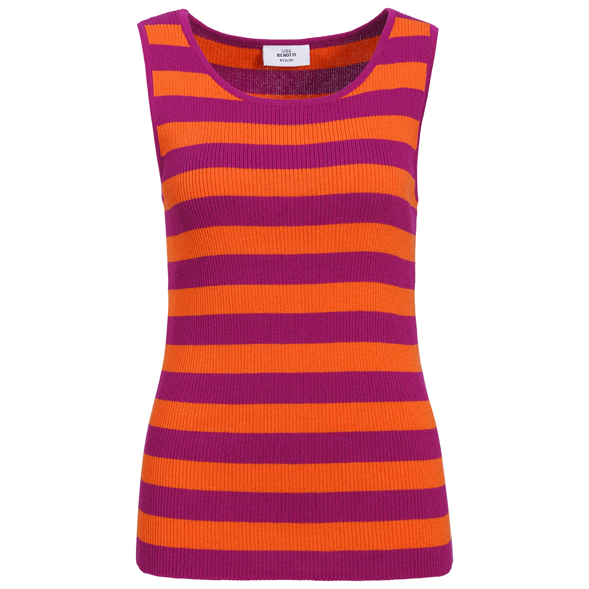 Damen Stricktop mit Streifen