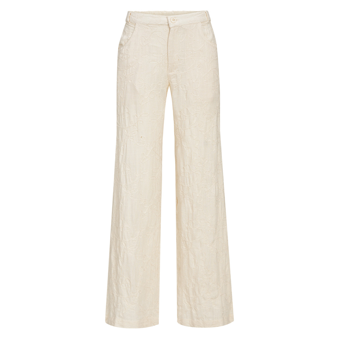Damen Hose mit Stickerei