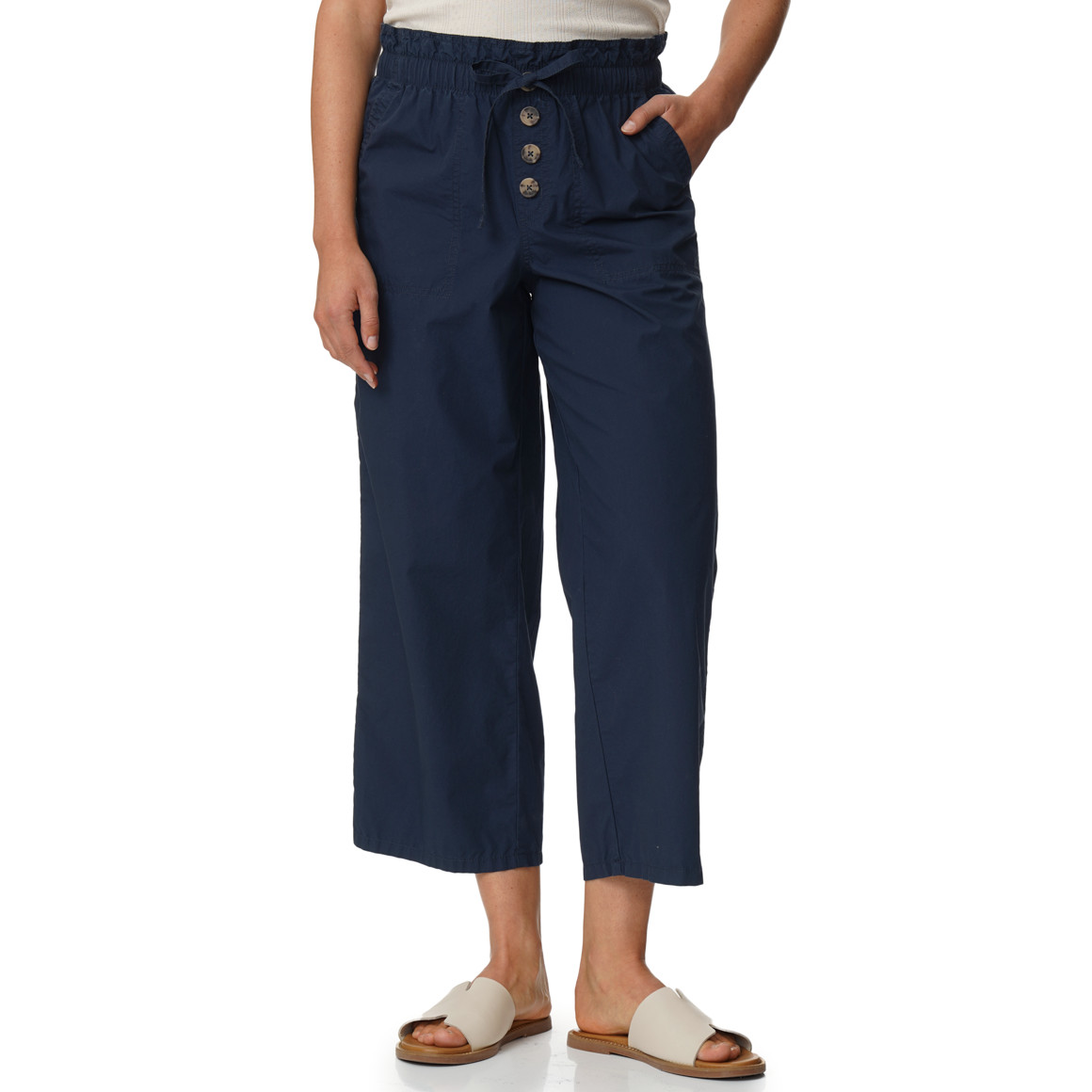Damen Culotte mit Paperbagbund