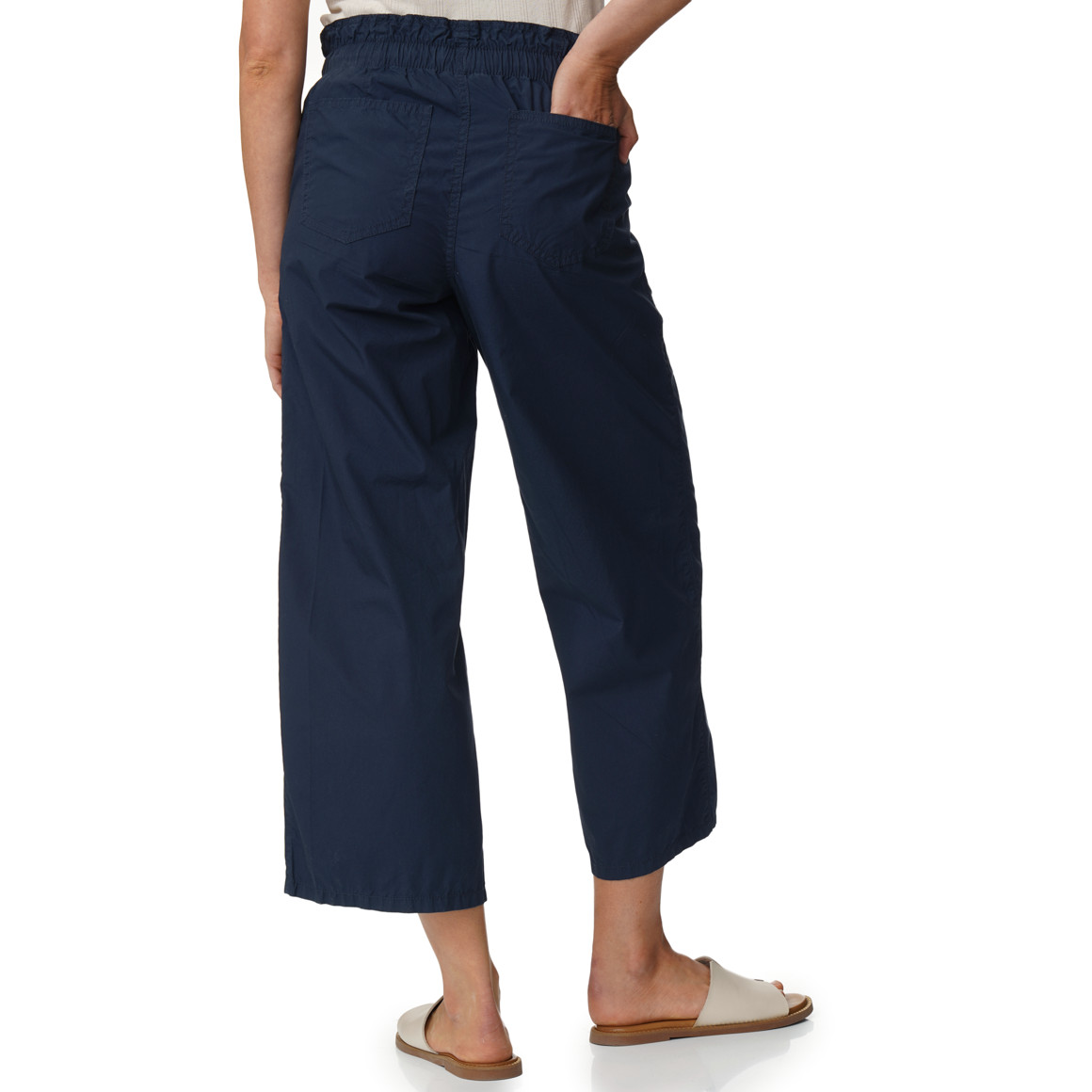 Damen Culotte mit Paperbagbund