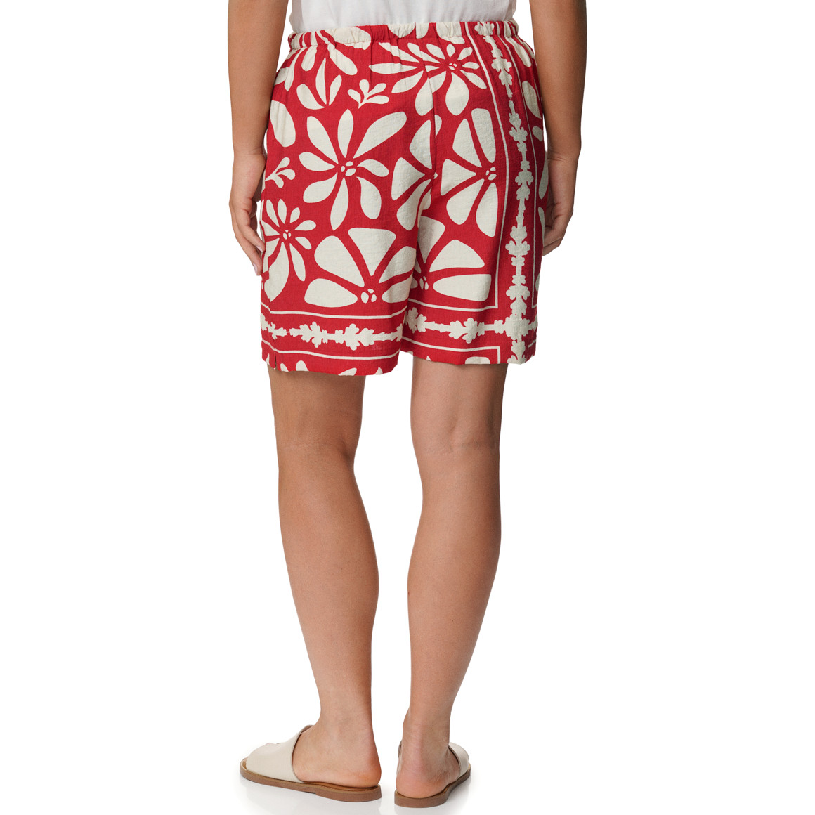 Damen Shorts mit Allover-Print