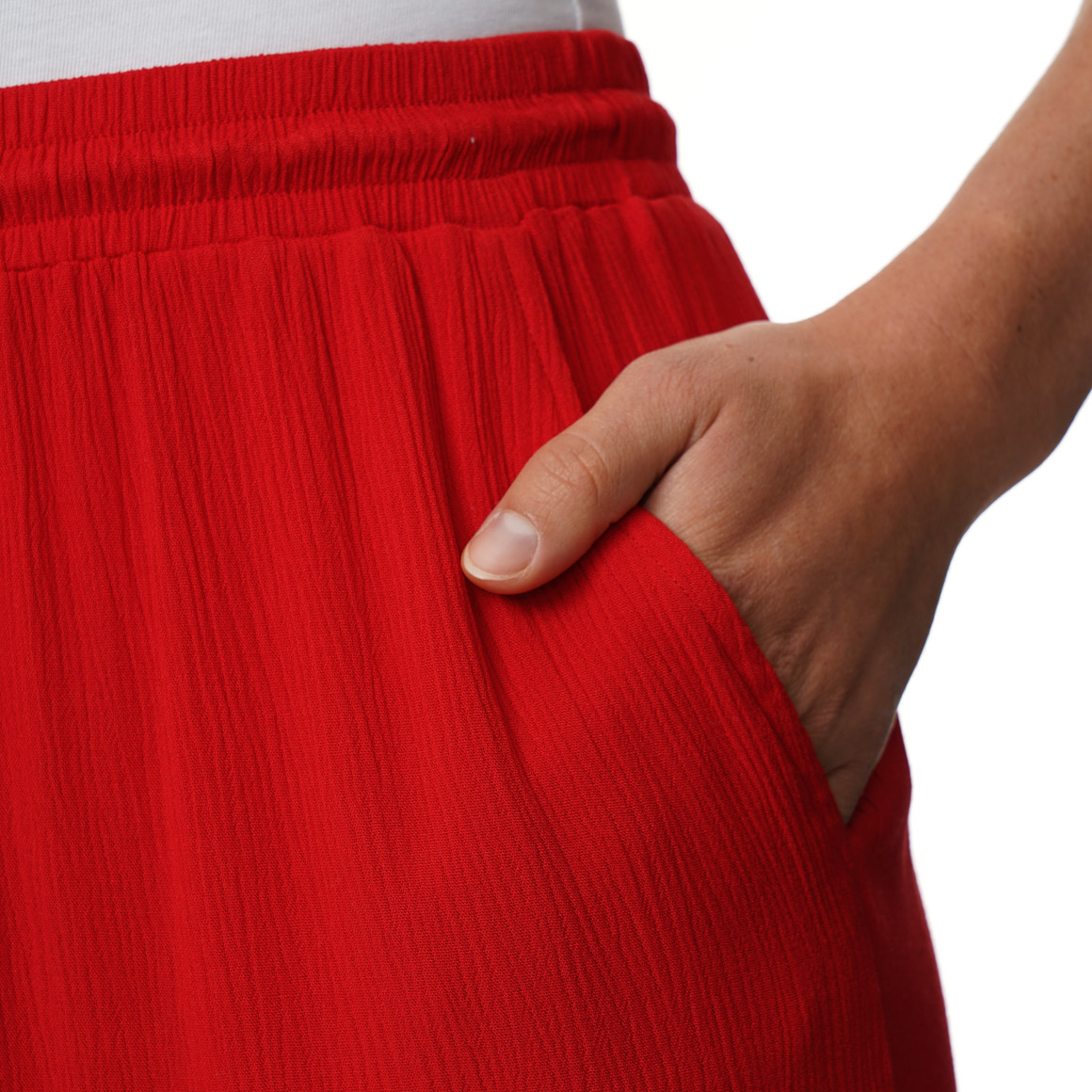 Damen Culotte in Unifarben