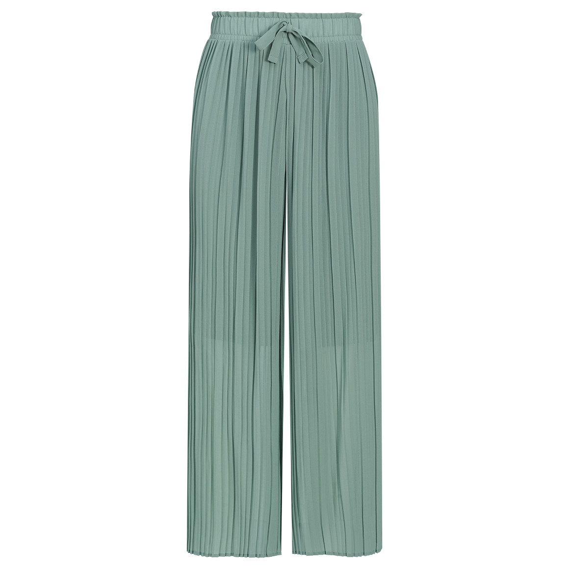Damen Plissee-Hose mit weitem Bein