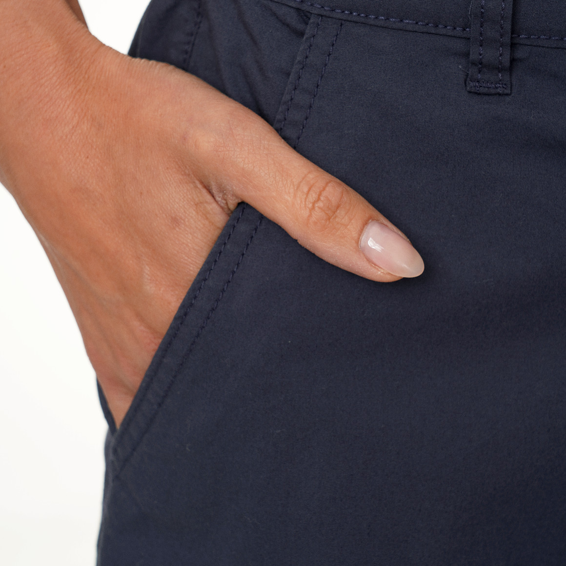 Damen Bermuda-Shorts unifarben