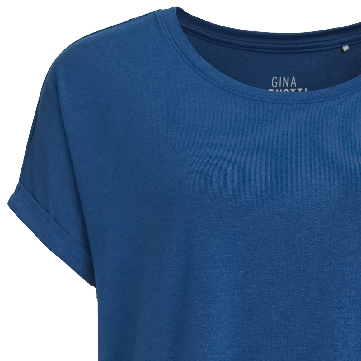 Dames-T-shirt in basic-stijl
