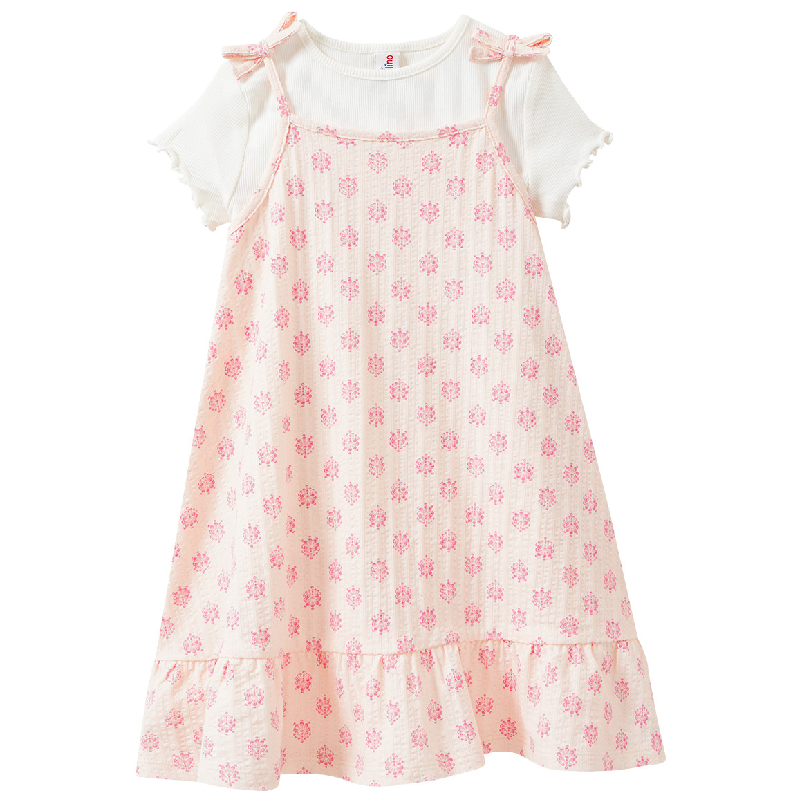 Mädchen Set mit Kleid und T-Shirt
