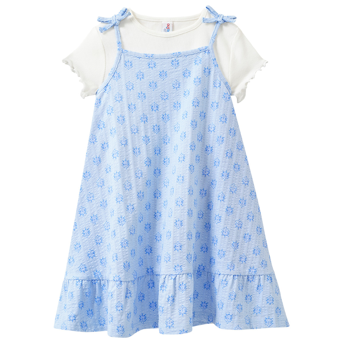 Mädchen Set mit Kleid und T-Shirt