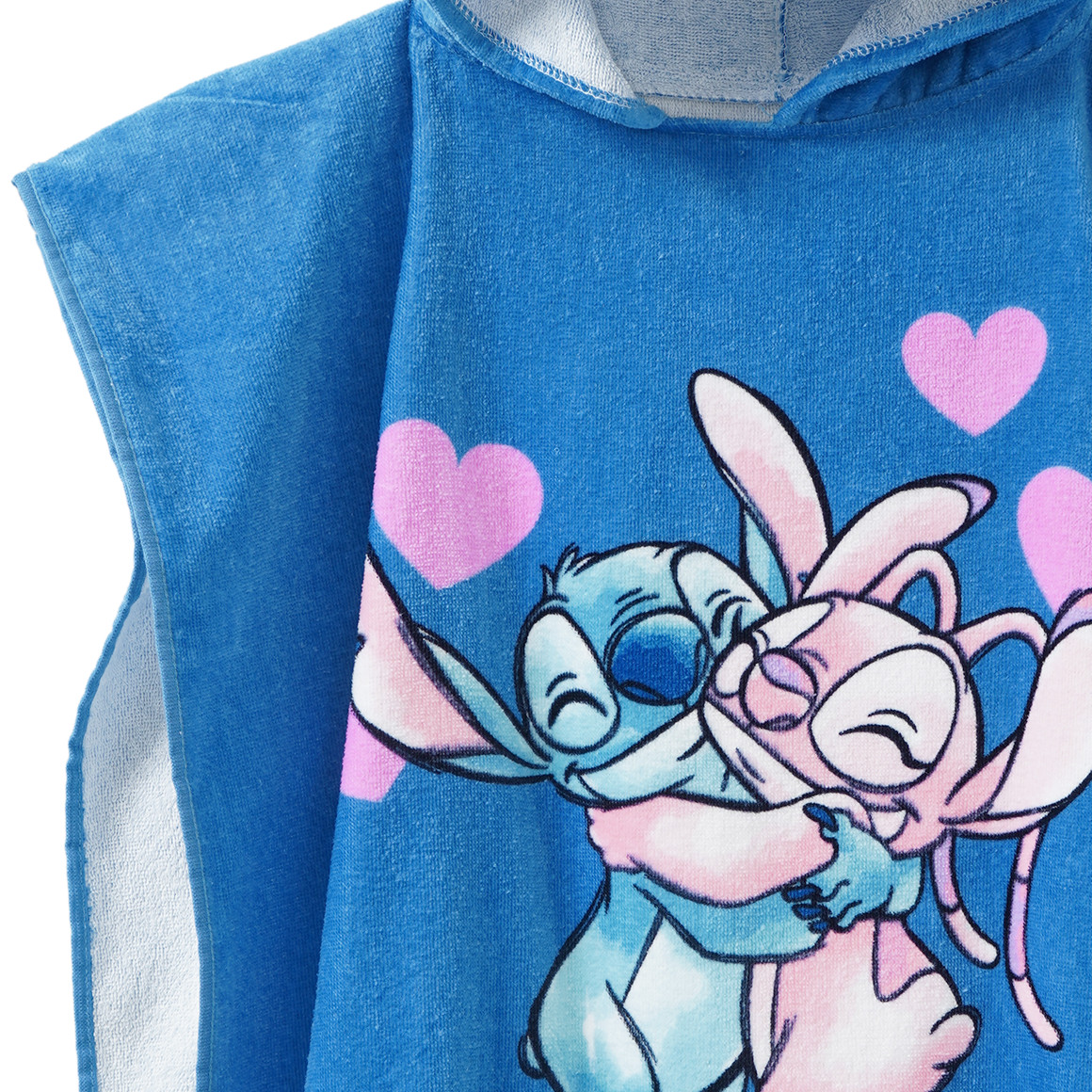 Stitch Badeponcho mit Kapuze