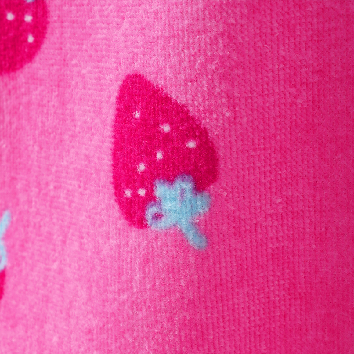 Kinder Badeponcho mit Erdbeeren