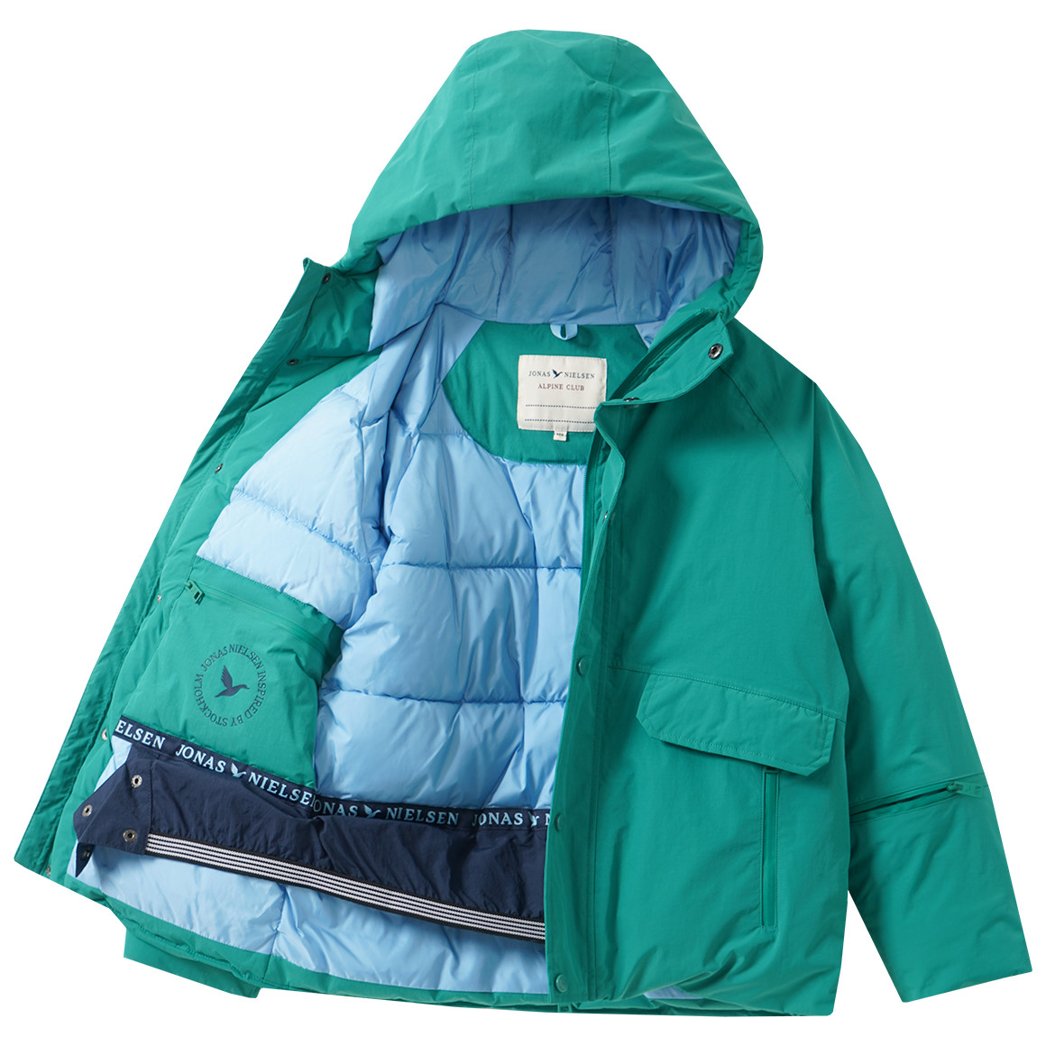 Jungen Schneejacke mit Kapuze