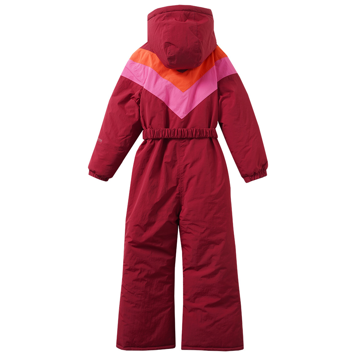 Mädchen Schneeoverall mit Farbteilern