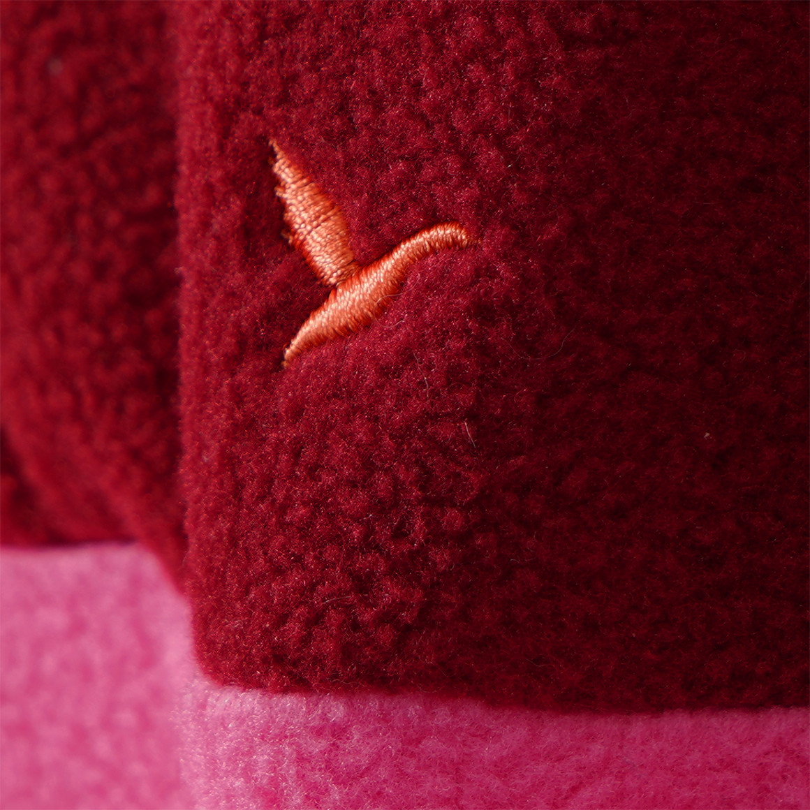 Mädchen Fleecepullover mit Farbteilern