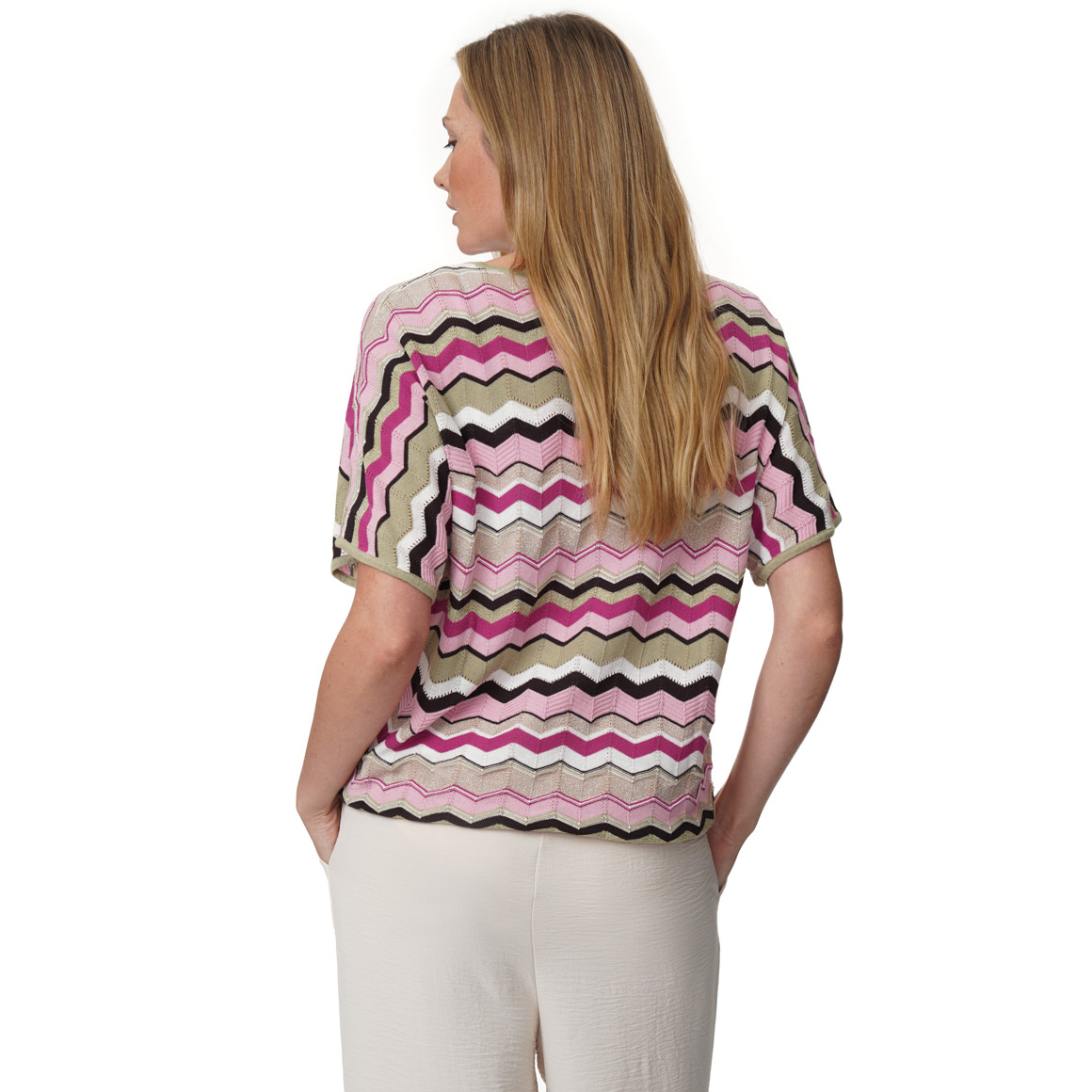 Damen Strickshirt mit Effektgarn