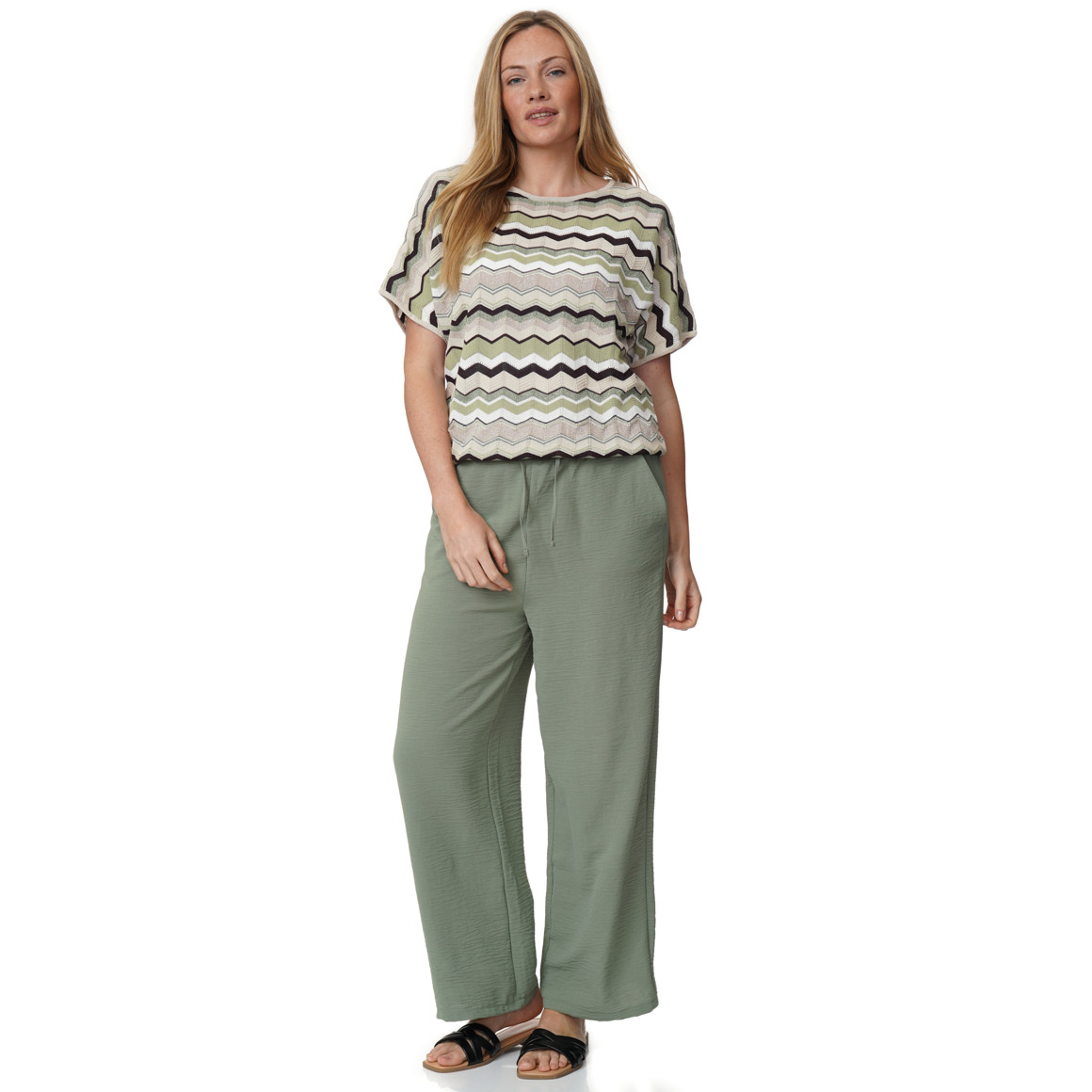 Damen Strickshirt mit Effektgarn