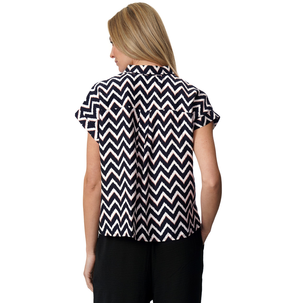 Damen Bluse mit Knotendetail