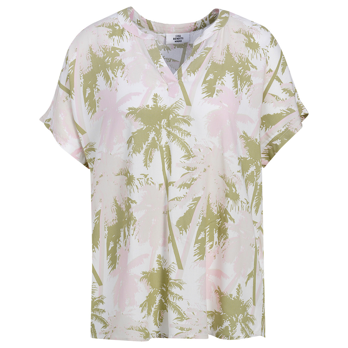 Damen Bluse mit Allover-Print