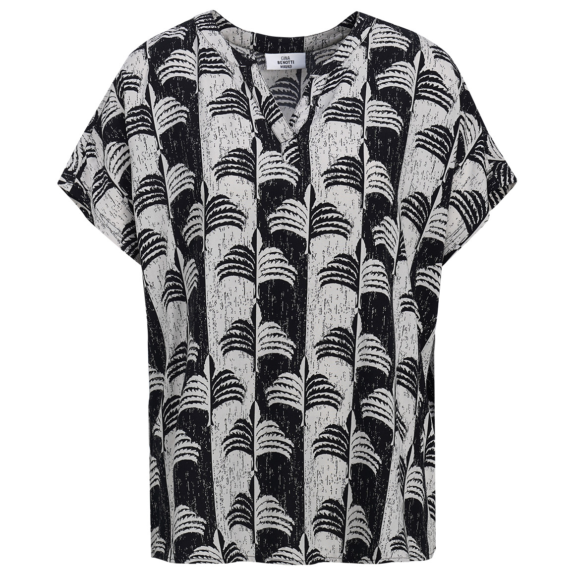 Damen Bluse mit Allover-Print