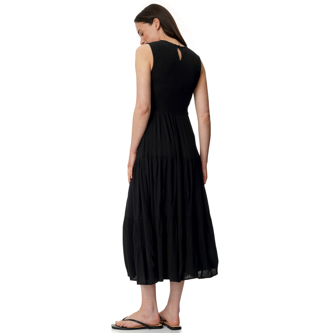 Damen Kleid in Unifarben