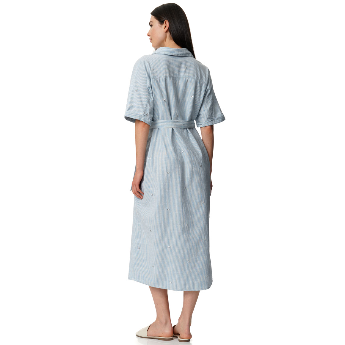 Damen Kleid mit Pailletten