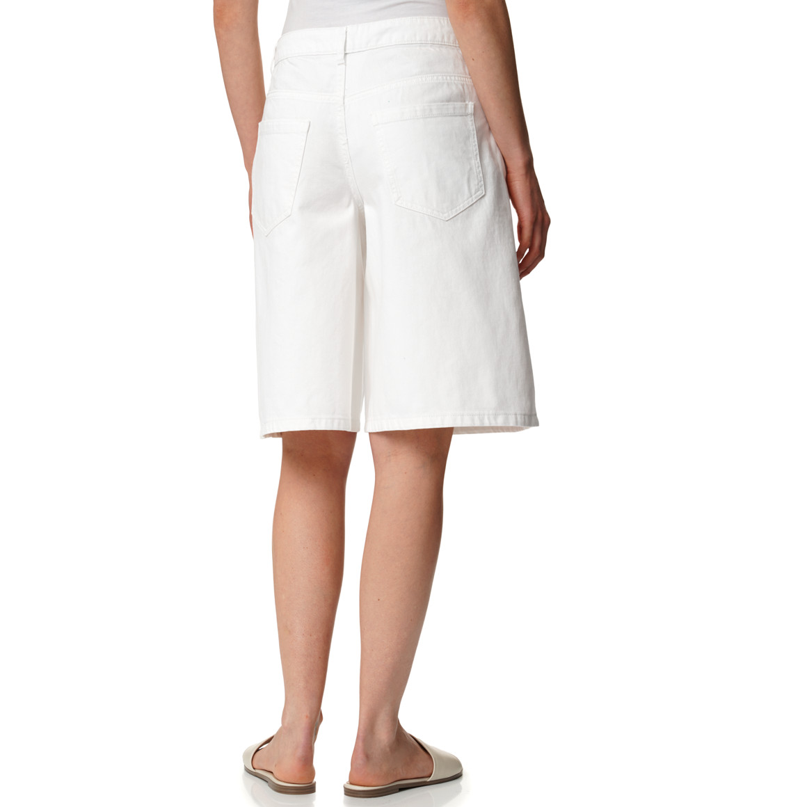 Damen Bermuda-Shorts mit Five-Pocket-Style