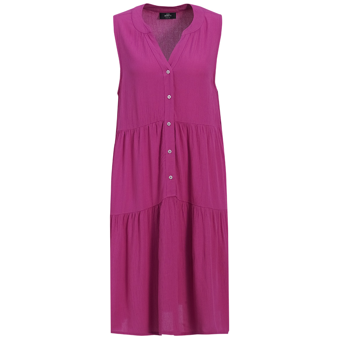 Damen Kleid in Crepp-Optik