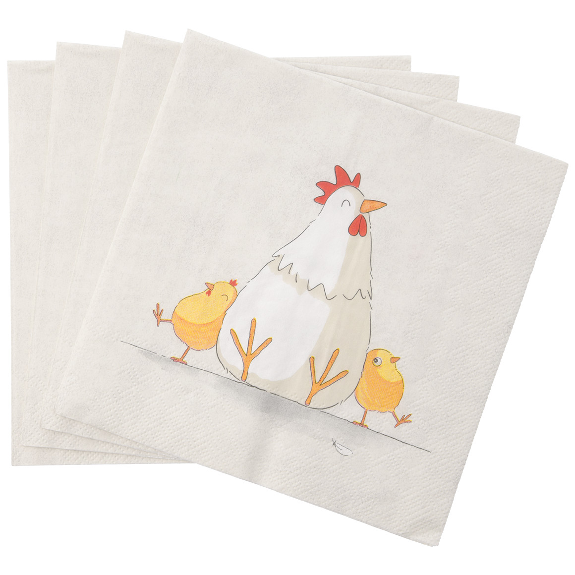 20 Servietten im Oster-Look