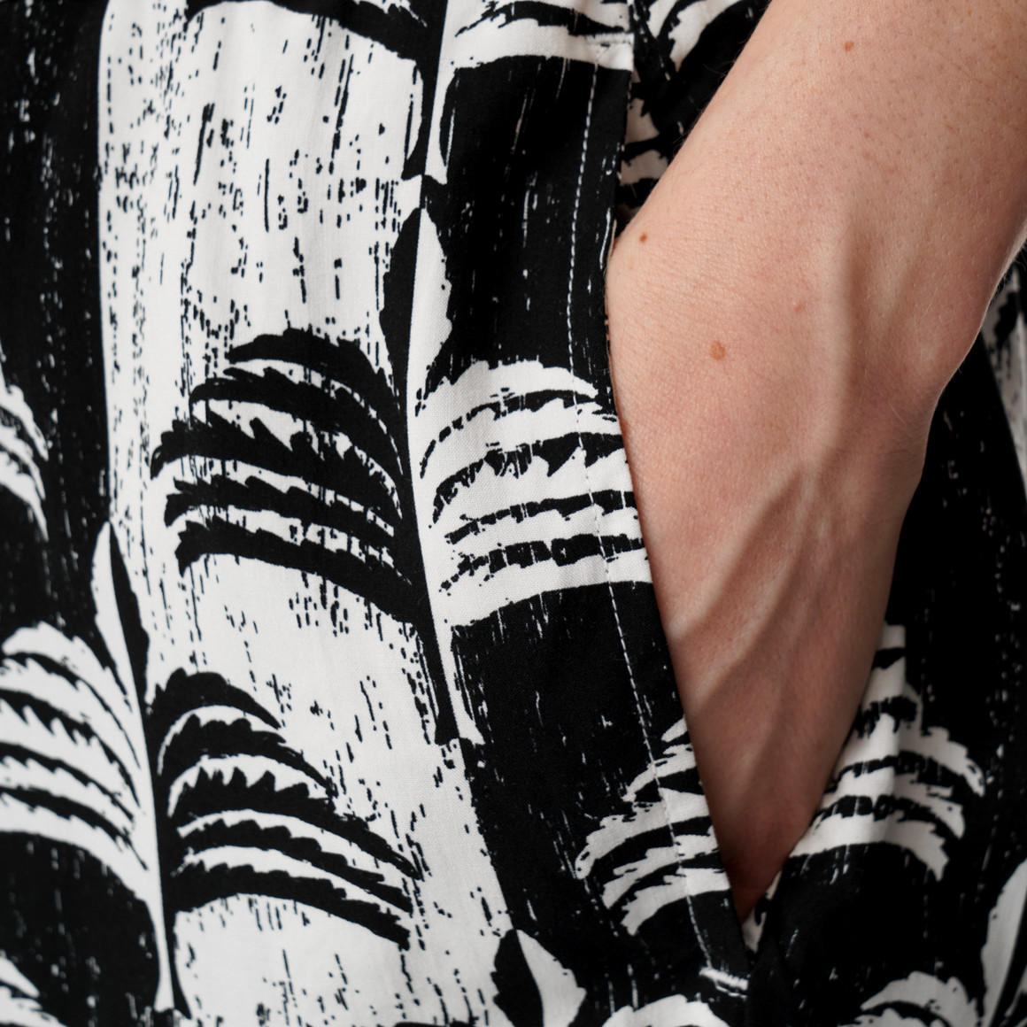 Damen Culotte mit Elastikbund