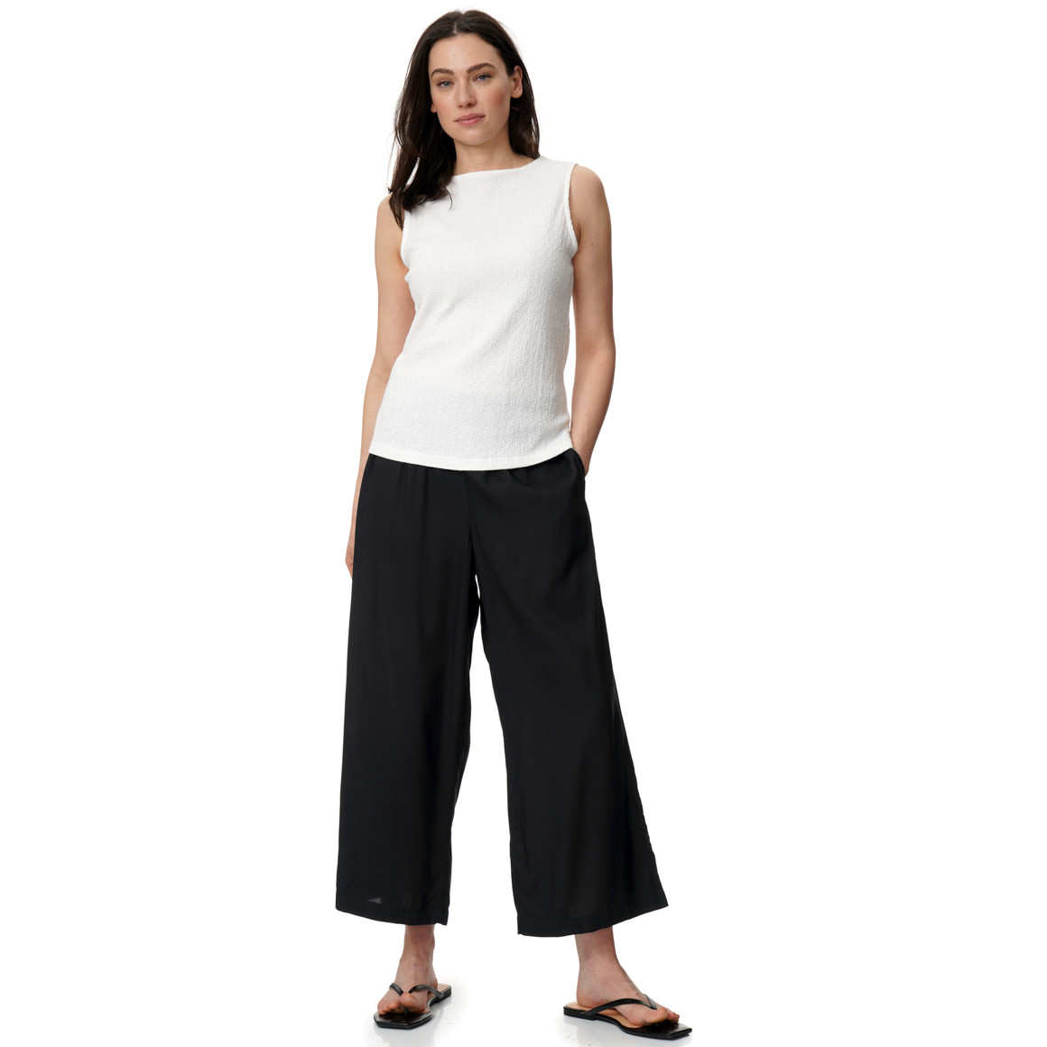 Damen Culotte mit Elastikbund