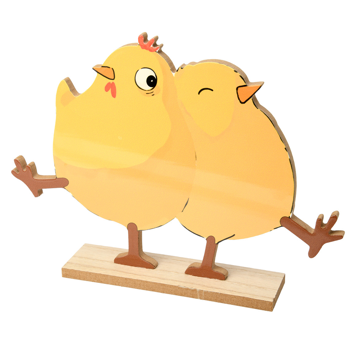 Decoratieve houder van hout