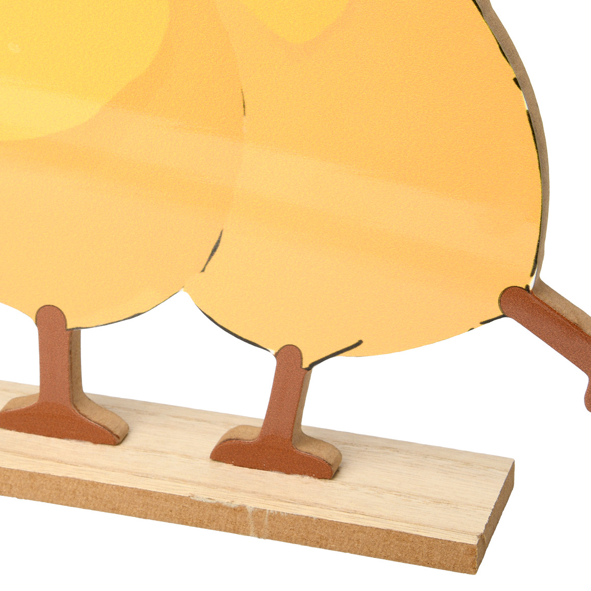 Decoratieve houder van hout