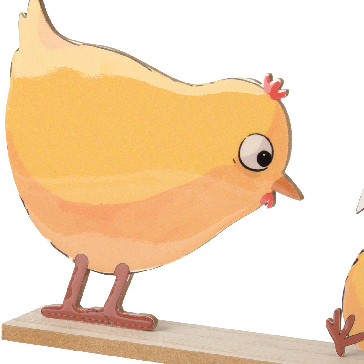 Decoratieve houder van hout