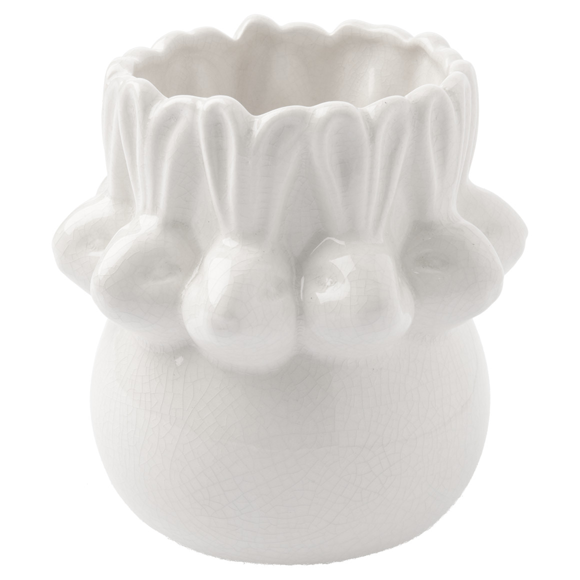 Vaas met hazenkopjes