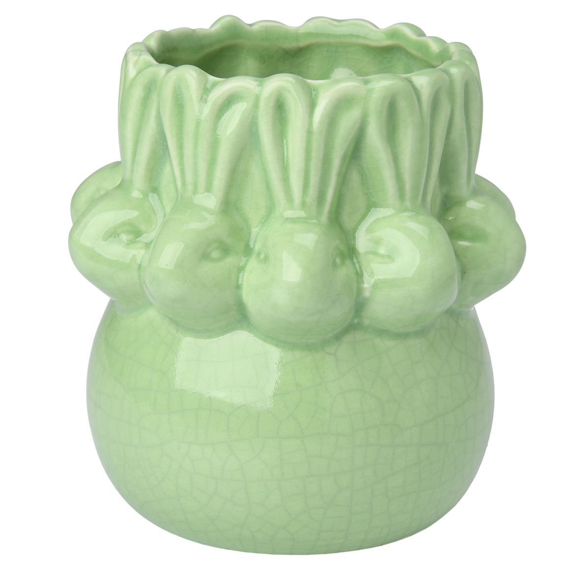 Vaas met hazenkopjes