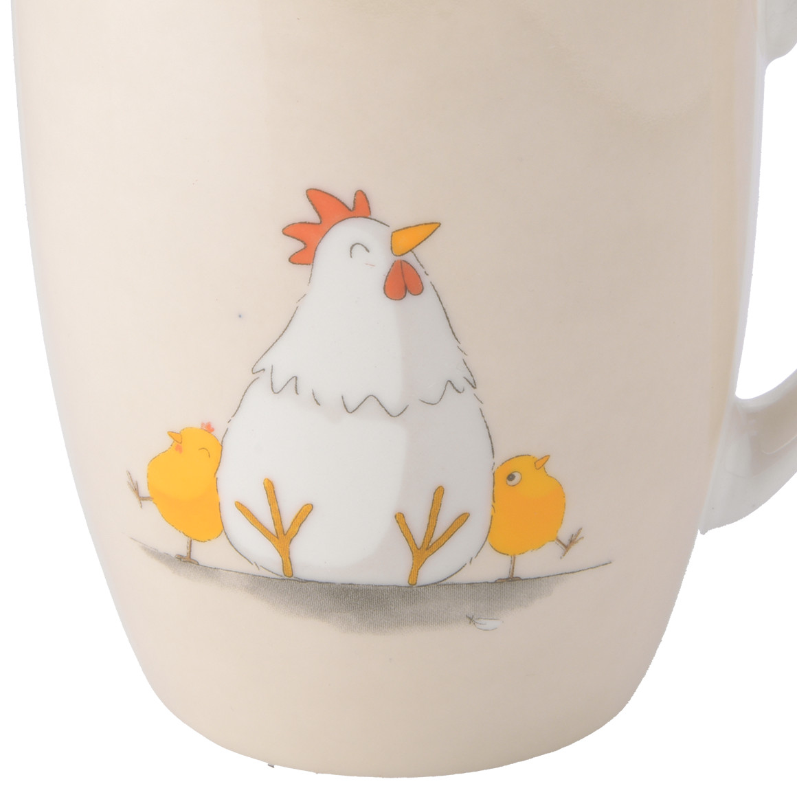 Beker in paasontwerp