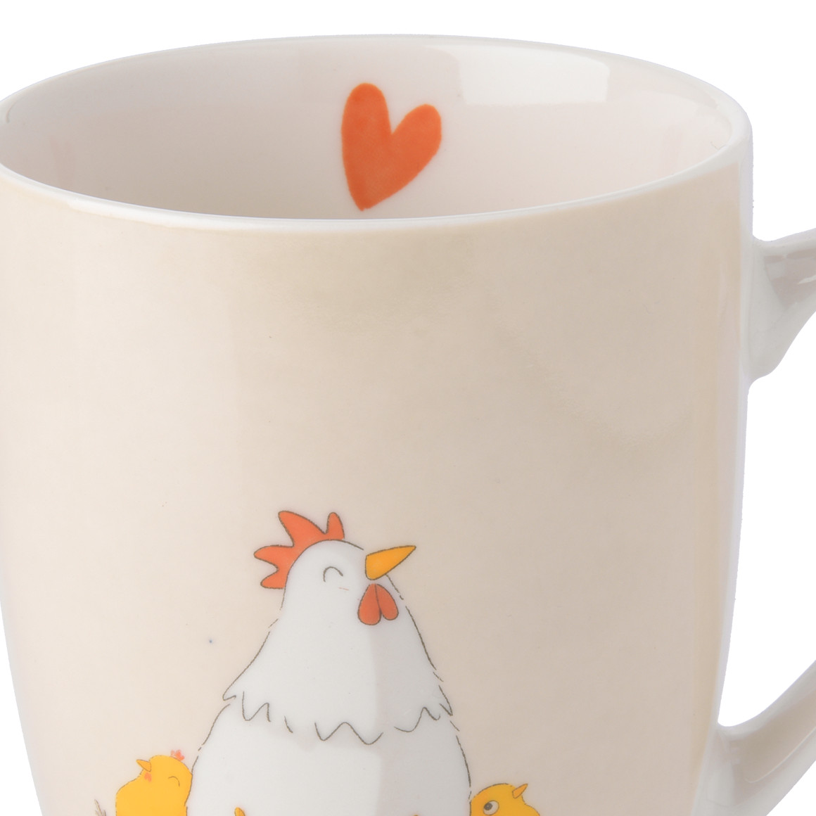 Beker in paasontwerp