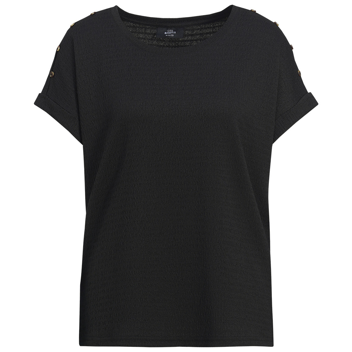 Damen T-Shirt aus strukturiertem Material